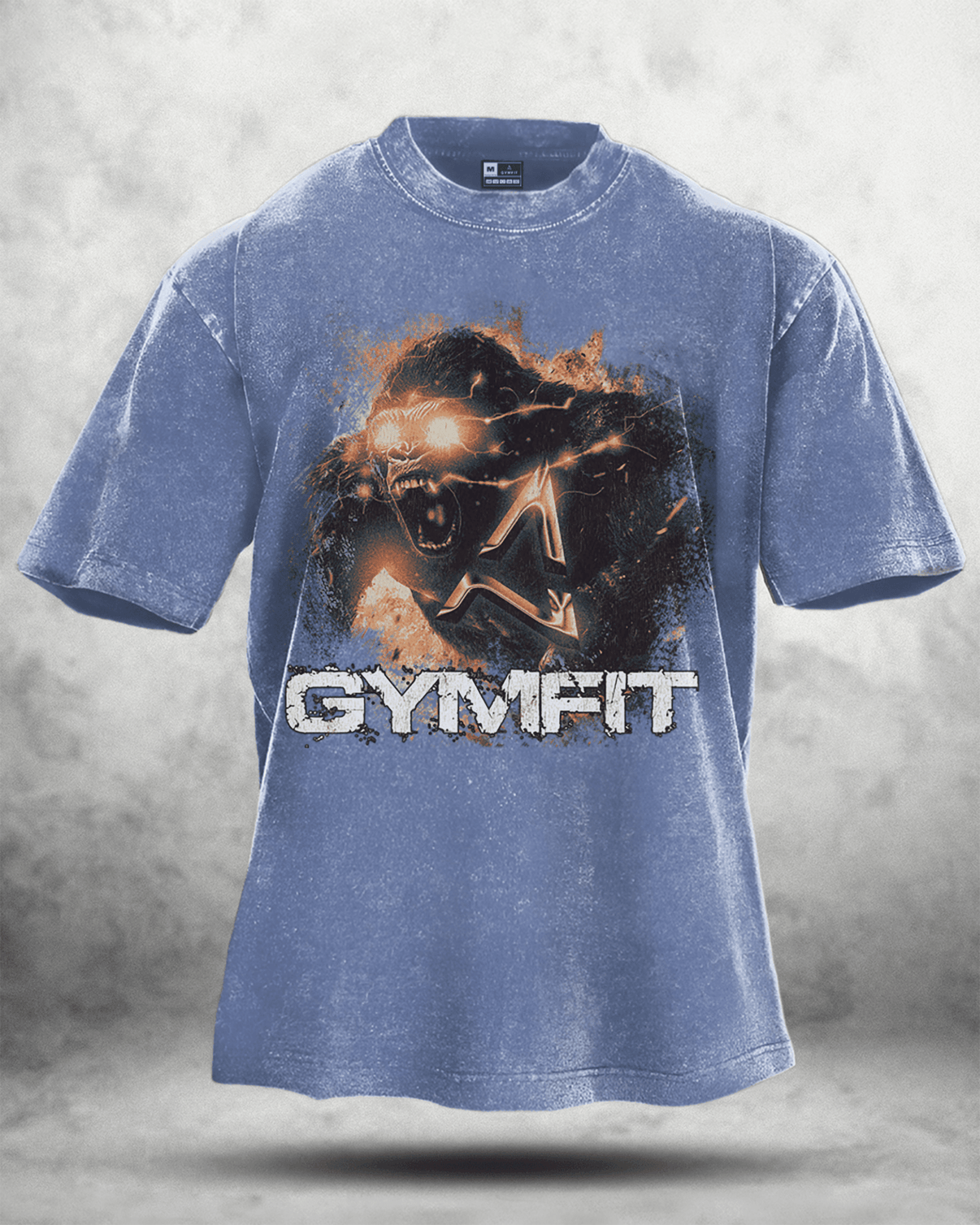 KOSZULKA IRONFIT GORILLA WASHED - Ironfit PL