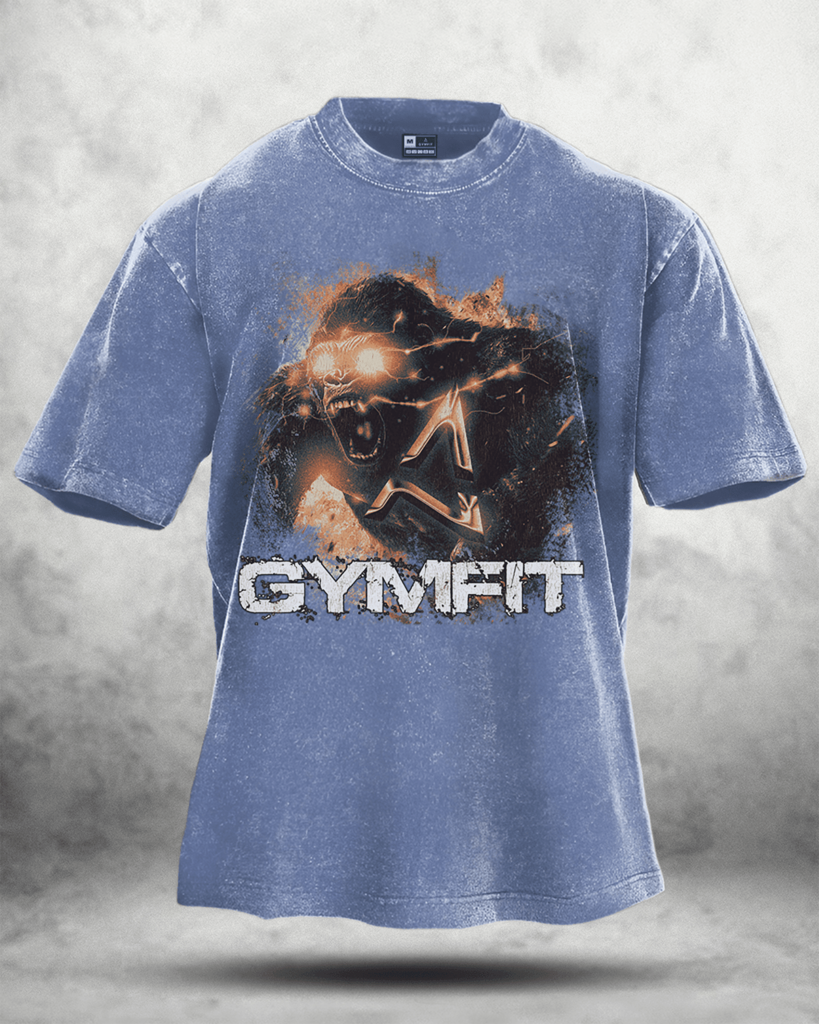 KOSZULKA IRONFIT GORILLA WASHED - Ironfit PL