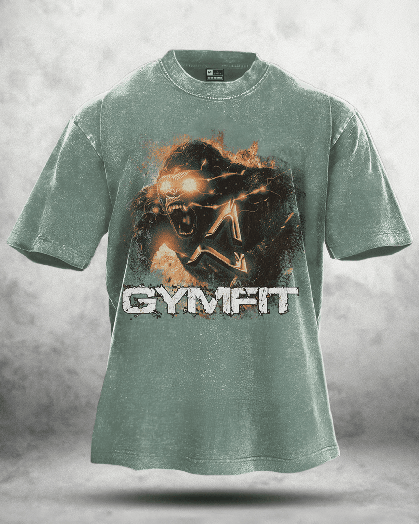 KOSZULKA IRONFIT GORILLA WASHED - Ironfit PL