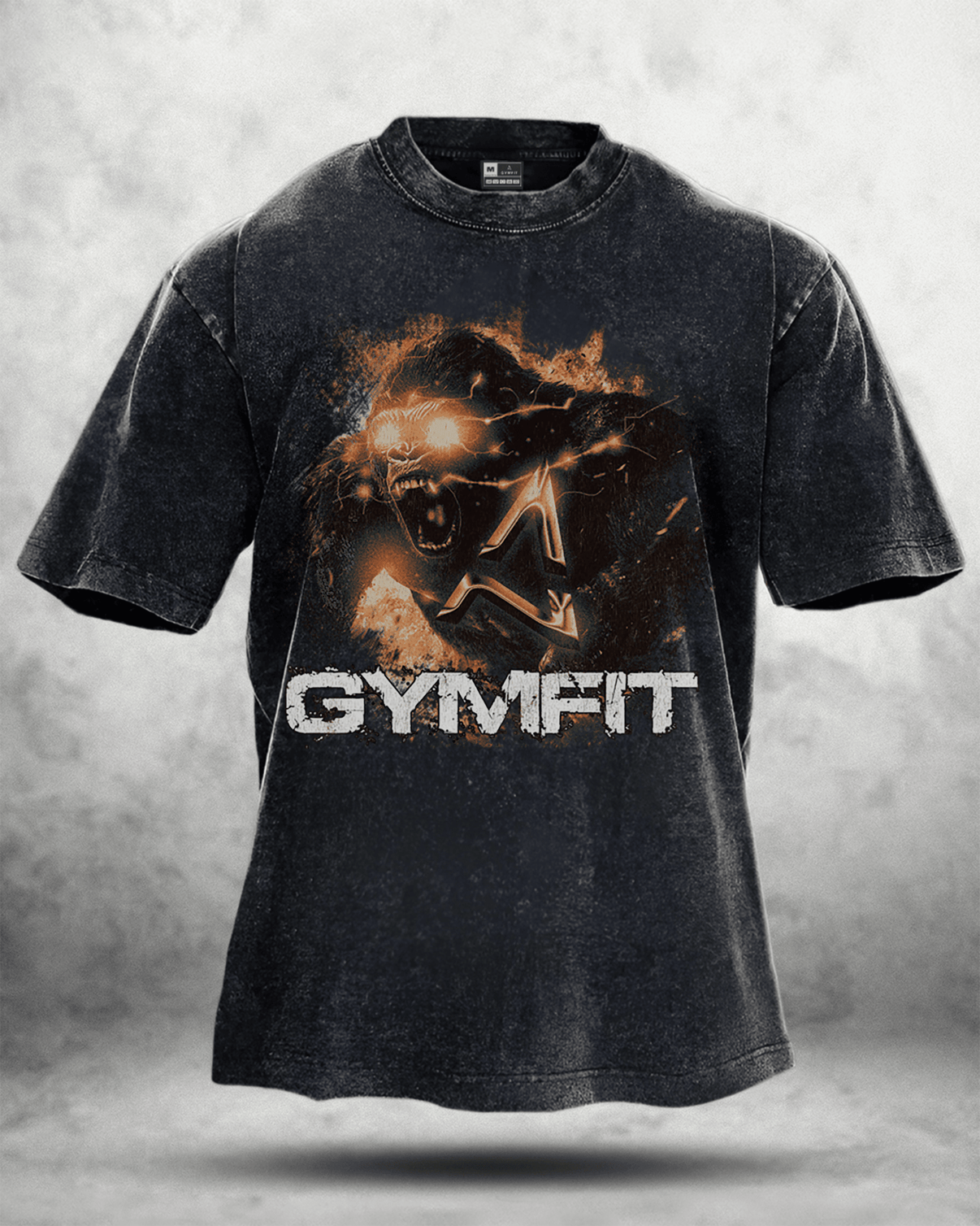 KOSZULKA IRONFIT GORILLA WASHED - Ironfit PL