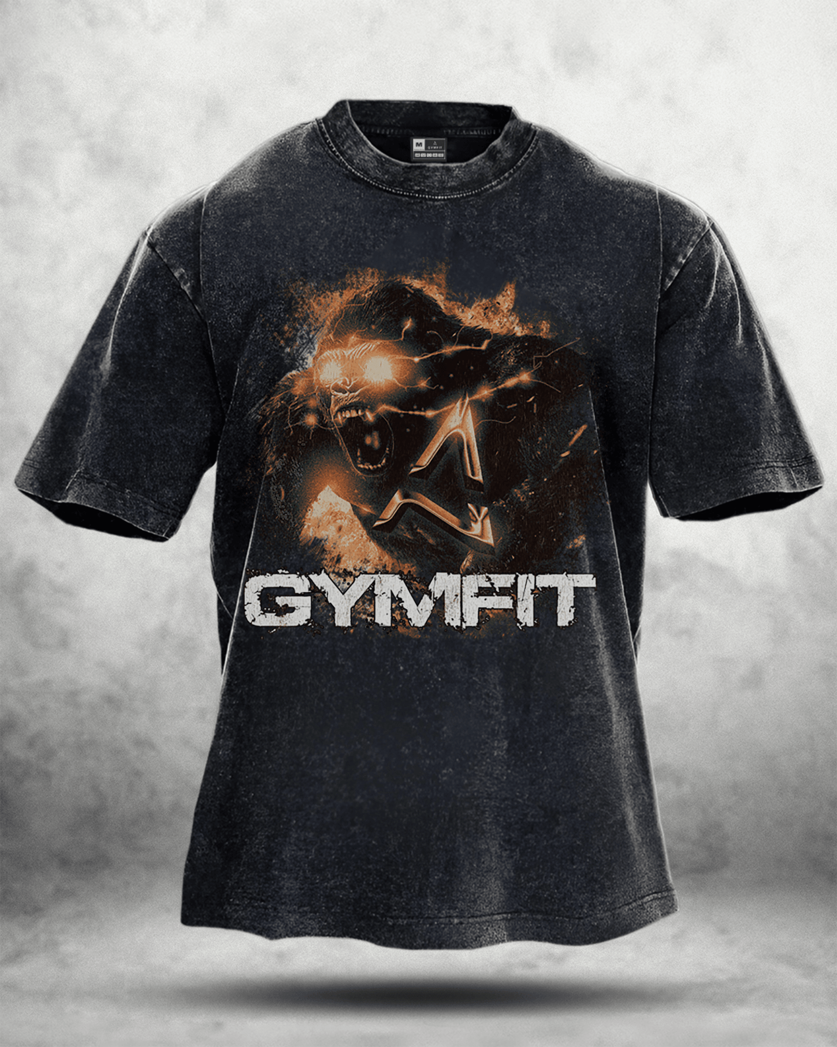 KOSZULKA IRONFIT GORILLA WASHED - Ironfit PL