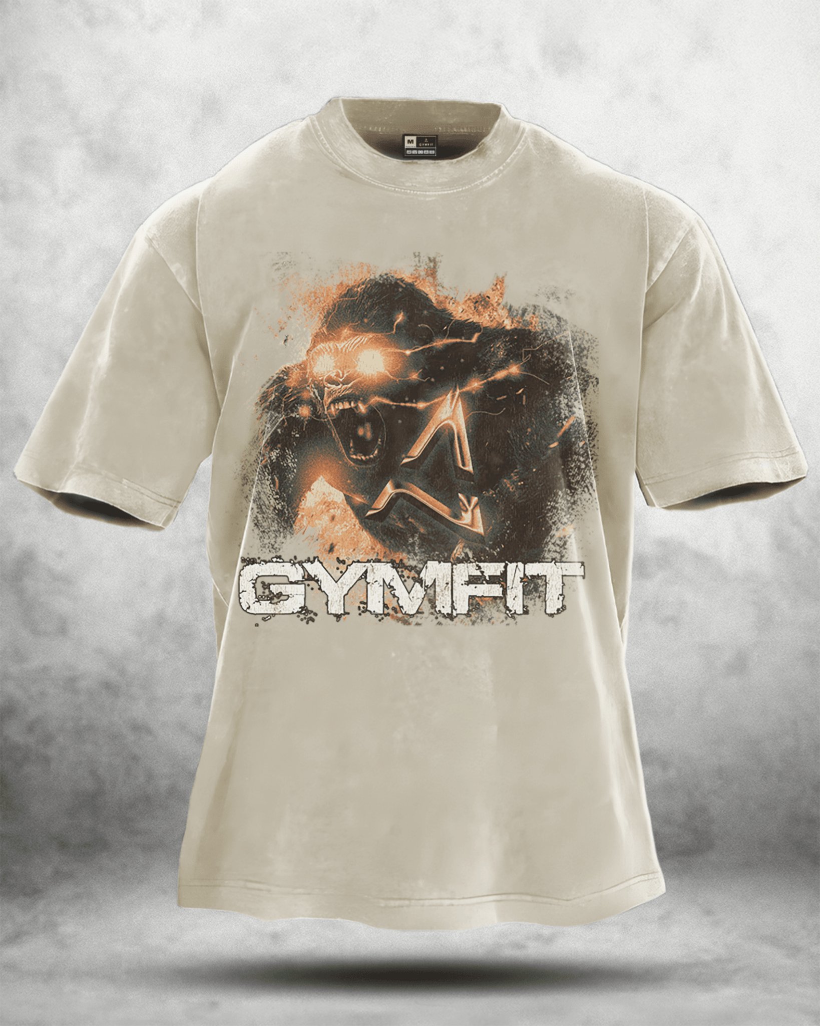 KOSZULKA IRONFIT GORILLA WASHED - Ironfit PL
