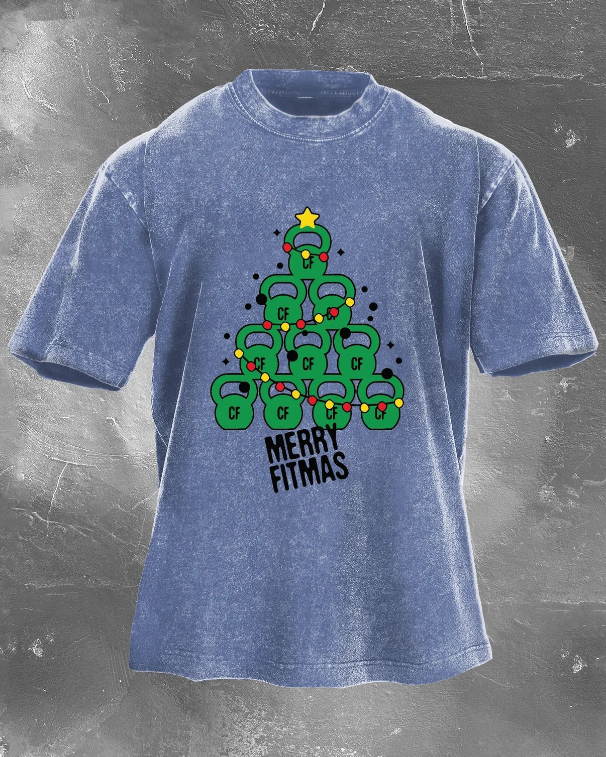 KOSZULKA IRONFIT MERRY FITMAS WASHED - Ironfit PL