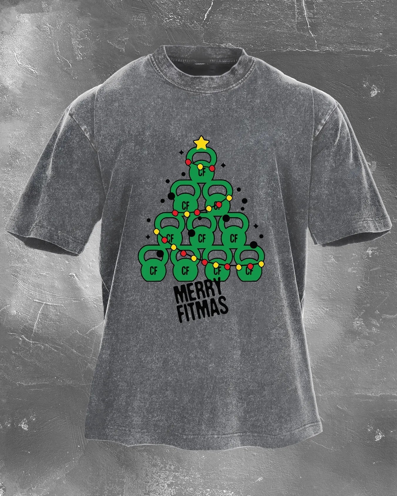 KOSZULKA IRONFIT MERRY FITMAS WASHED - Ironfit PL