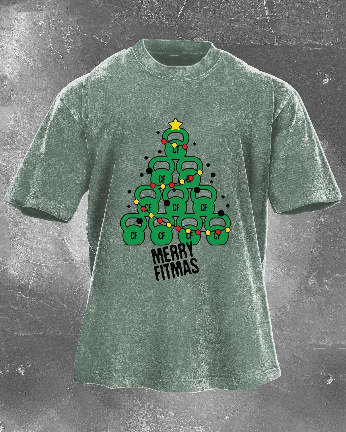 KOSZULKA IRONFIT MERRY FITMAS WASHED - Ironfit PL