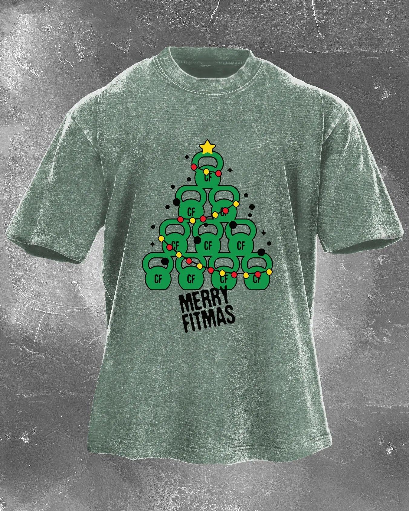KOSZULKA IRONFIT MERRY FITMAS WASHED - Ironfit PL