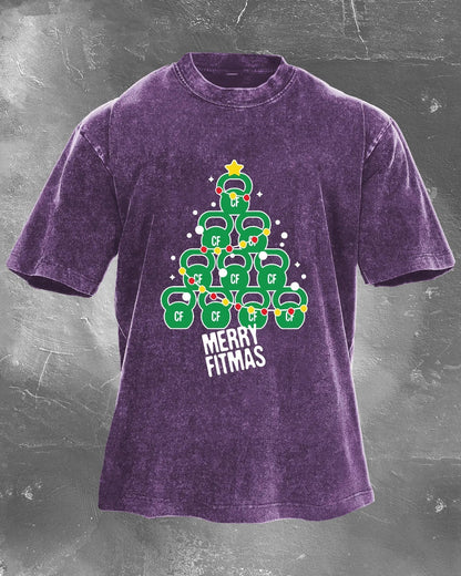 KOSZULKA IRONFIT MERRY FITMAS WASHED - Ironfit PL