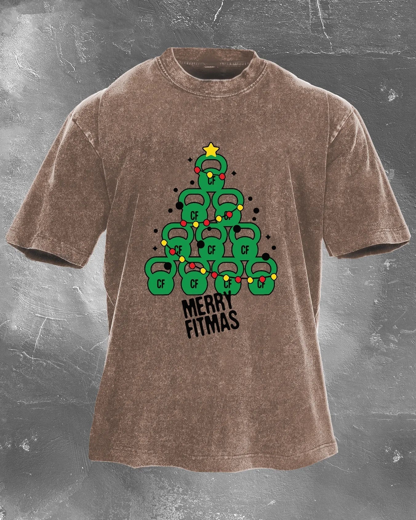 KOSZULKA IRONFIT MERRY FITMAS WASHED - Ironfit PL