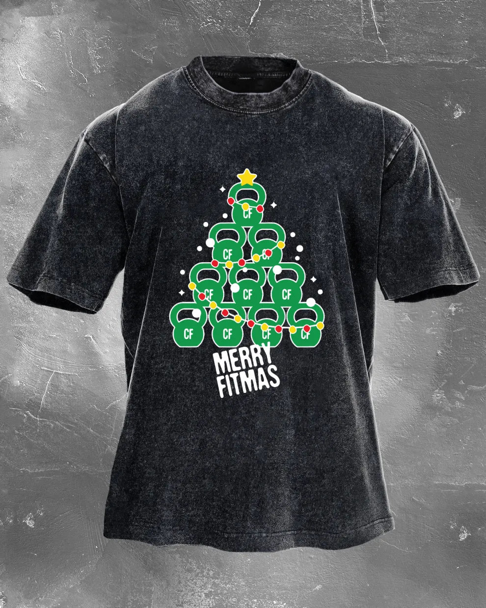 KOSZULKA IRONFIT MERRY FITMAS WASHED - Ironfit PL