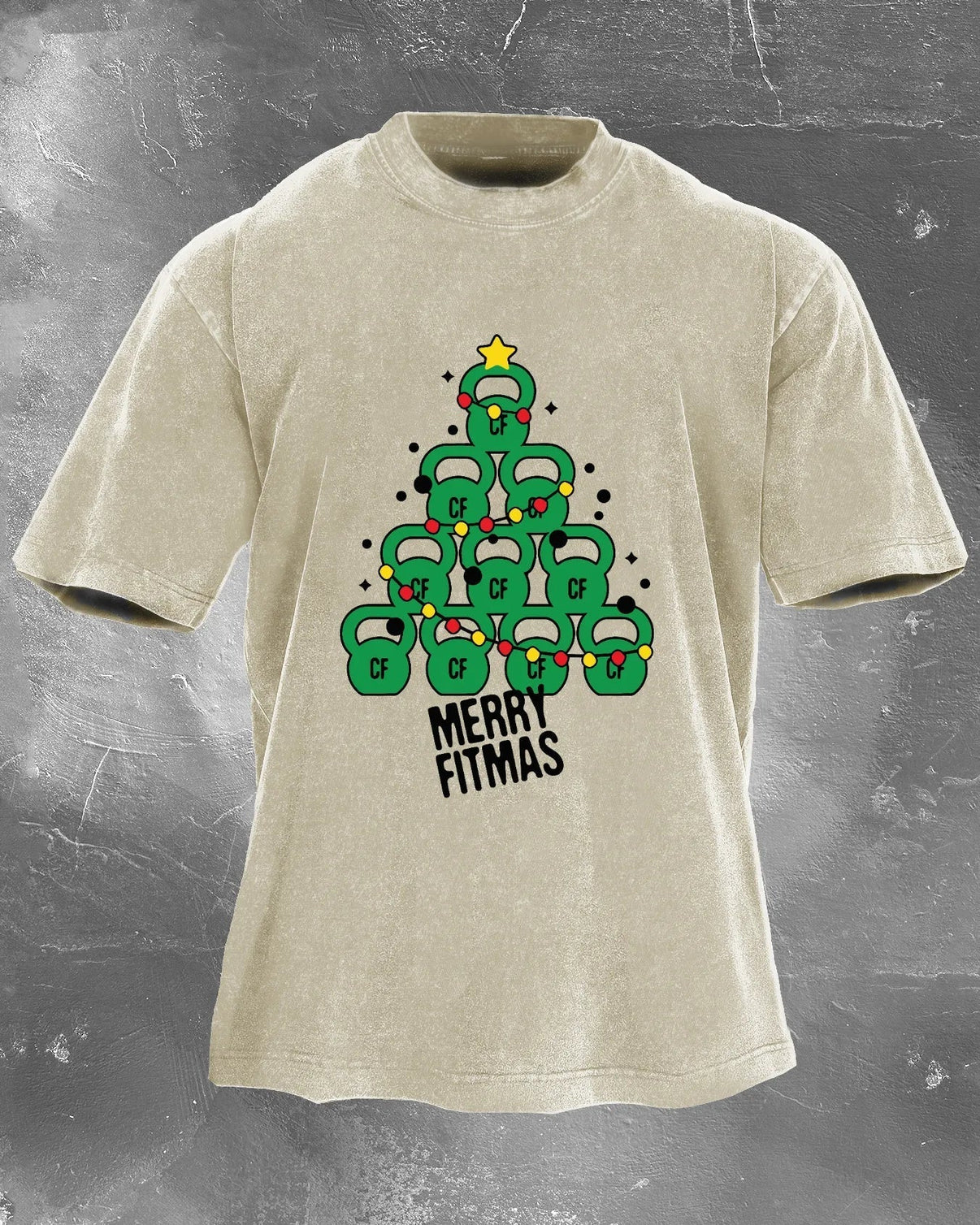 KOSZULKA IRONFIT MERRY FITMAS WASHED - Ironfit PL