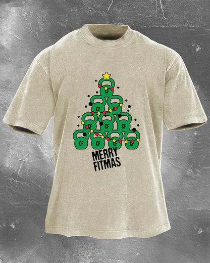 KOSZULKA IRONFIT MERRY FITMAS WASHED - Ironfit PL