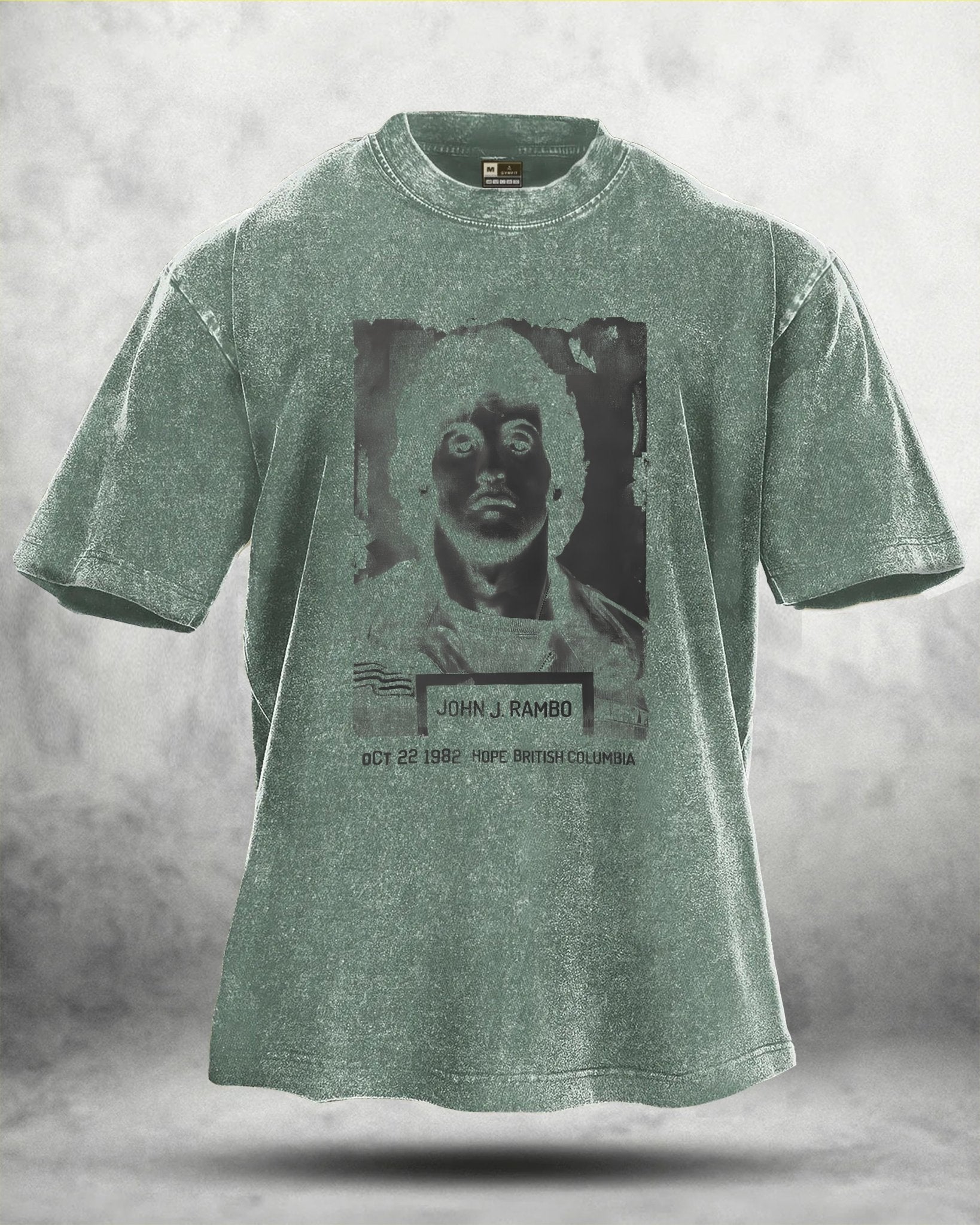 KOSZULKA IRONFIT RAMBO WASHED - Ironfit PL