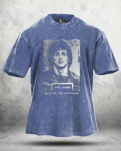 KOSZULKA IRONFIT RAMBO WASHED - Ironfit PL