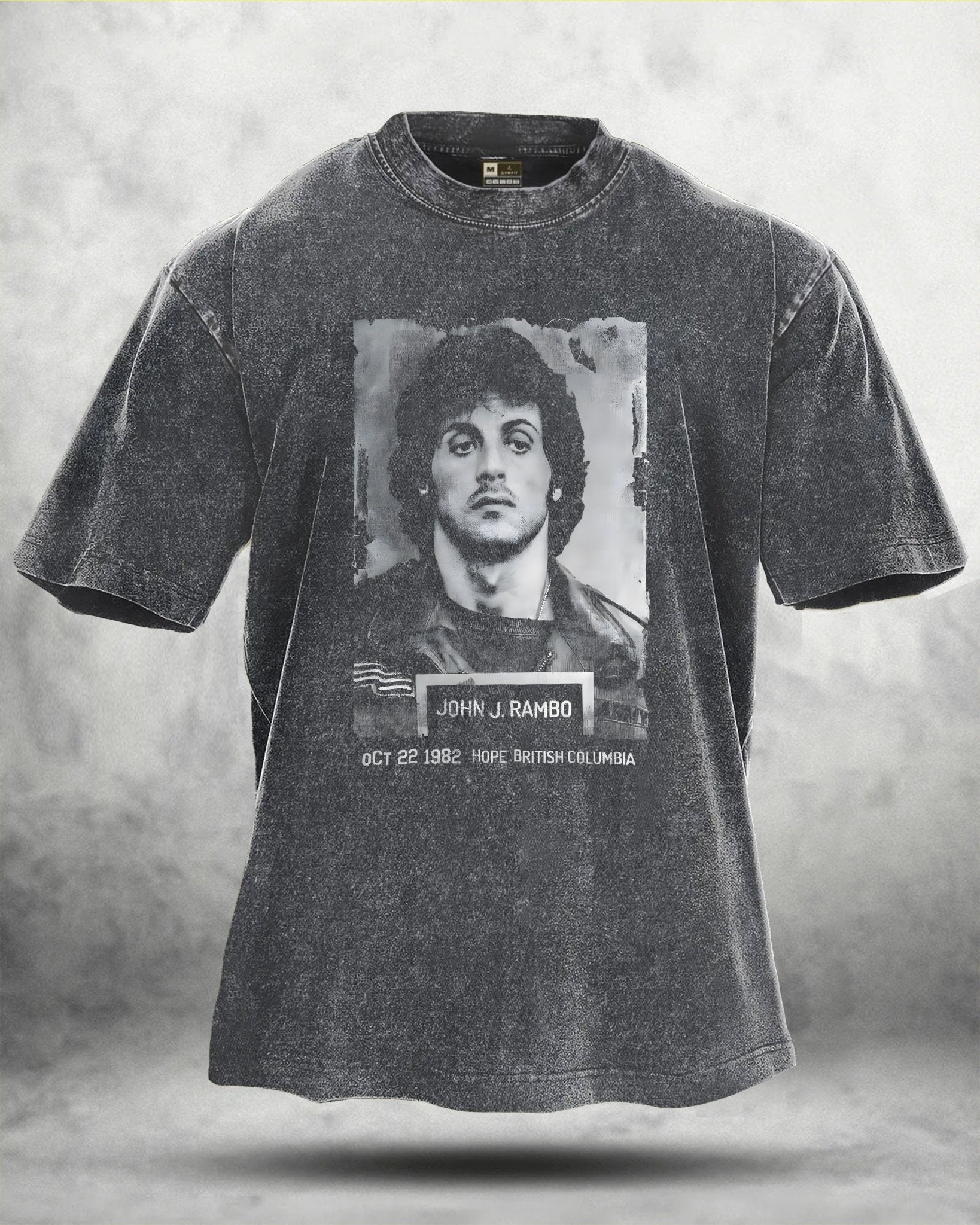 KOSZULKA IRONFIT RAMBO WASHED - Ironfit PL