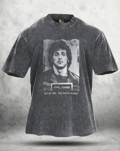 KOSZULKA IRONFIT RAMBO WASHED - Ironfit PL