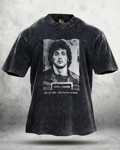 KOSZULKA IRONFIT RAMBO WASHED - Ironfit PL