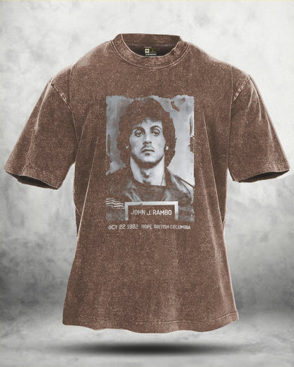 KOSZULKA IRONFIT RAMBO WASHED - Ironfit PL