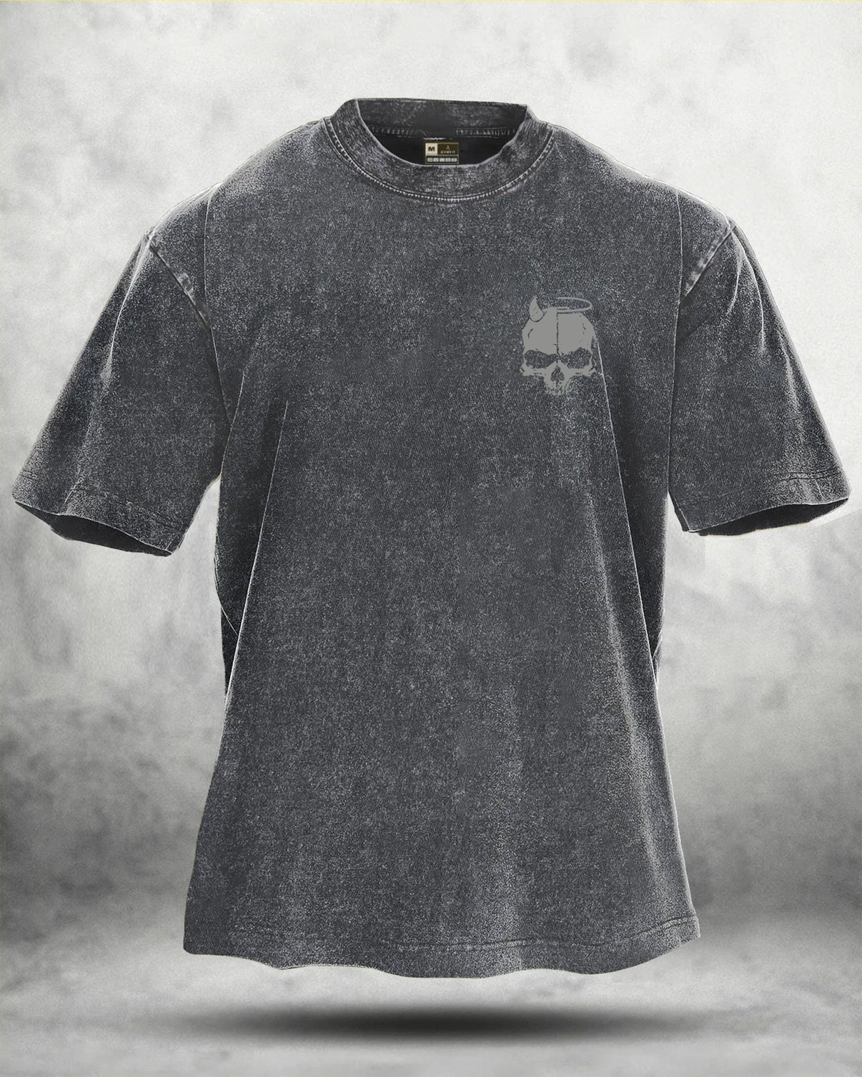 KOSZULKA IRONFIT SKUL WING WASHED - Ironfit PL