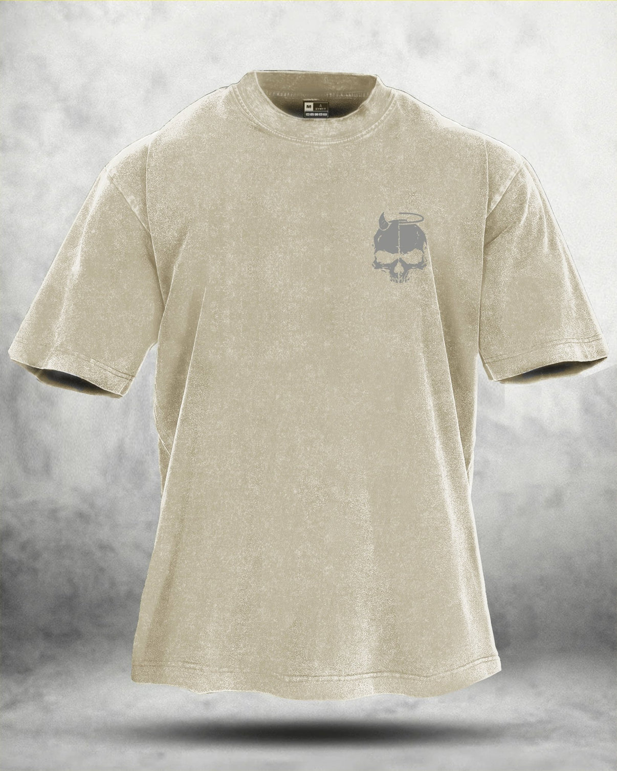 KOSZULKA IRONFIT SKUL WING WASHED - Ironfit PL