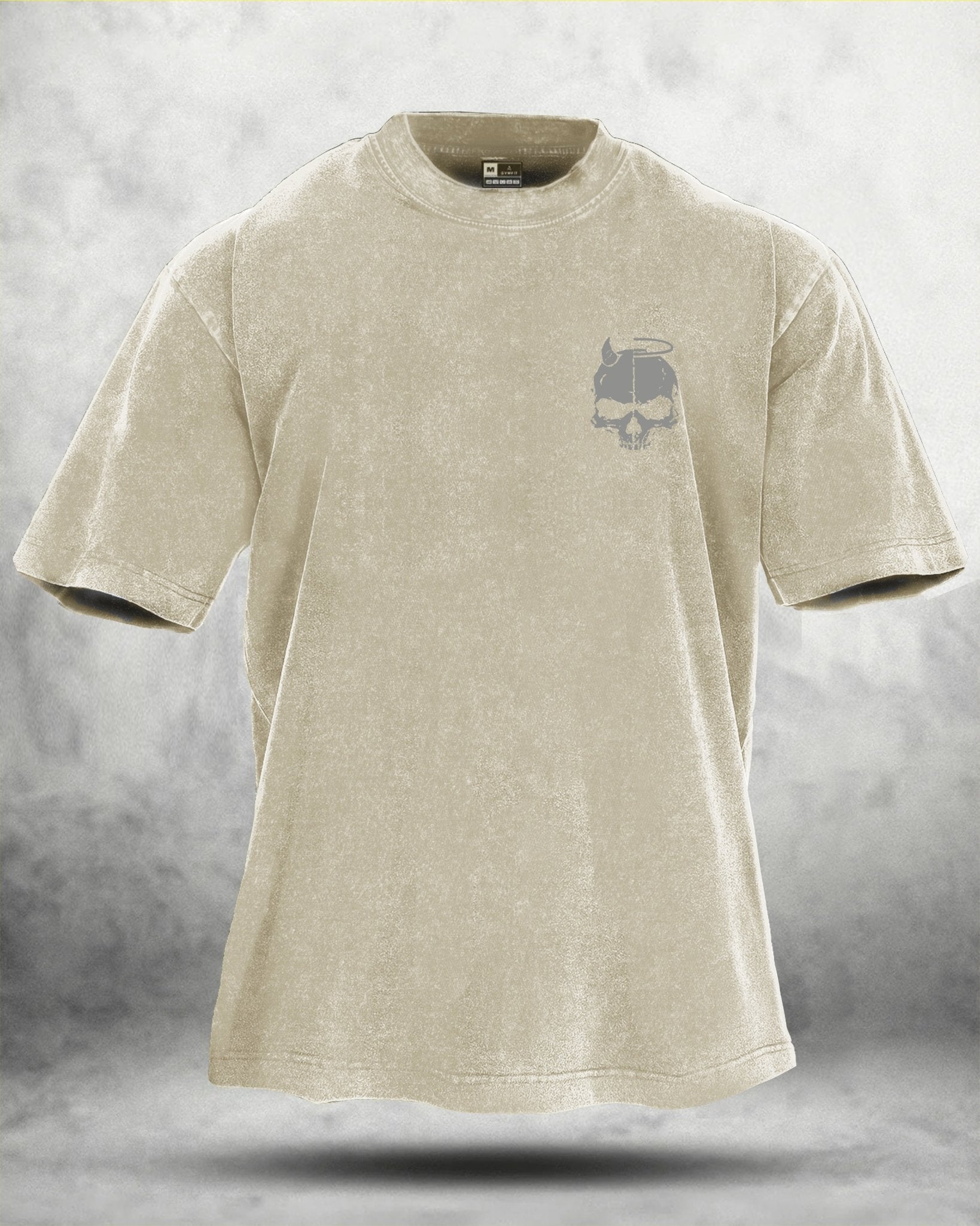 KOSZULKA IRONFIT SKUL WING WASHED - Ironfit PL