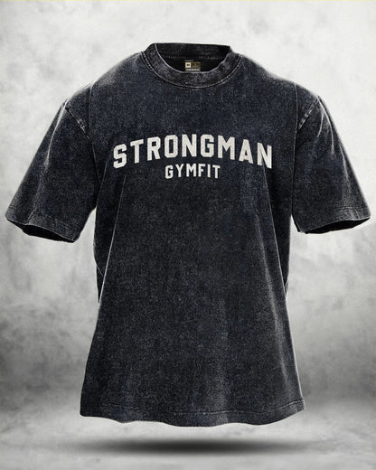KOSZULKA IRONFIT STRONGMAN WASHED - Ironfit PL