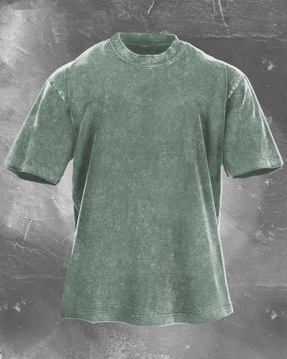KOSZULKA JESUS IS MY SPOTTER WASHED - Ironfit PL