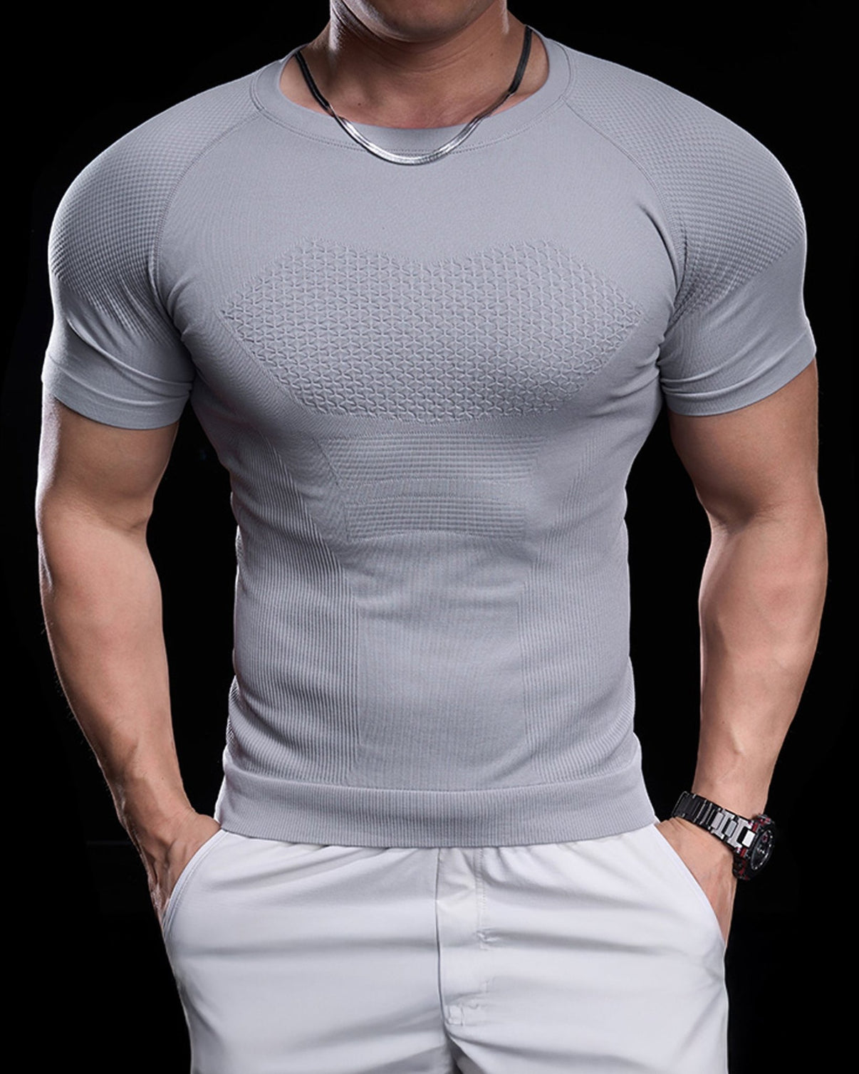Koszulka kompresyjna Seamless Quick - Dry - Ironfit PL