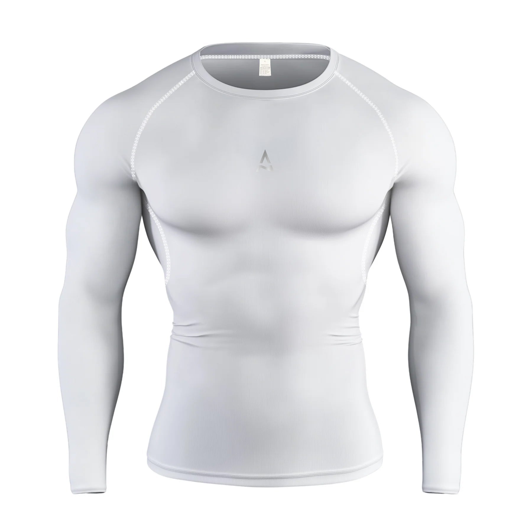 Koszulka kompresyjna z długim rękawem Ironfit Silver - Ironfit PL