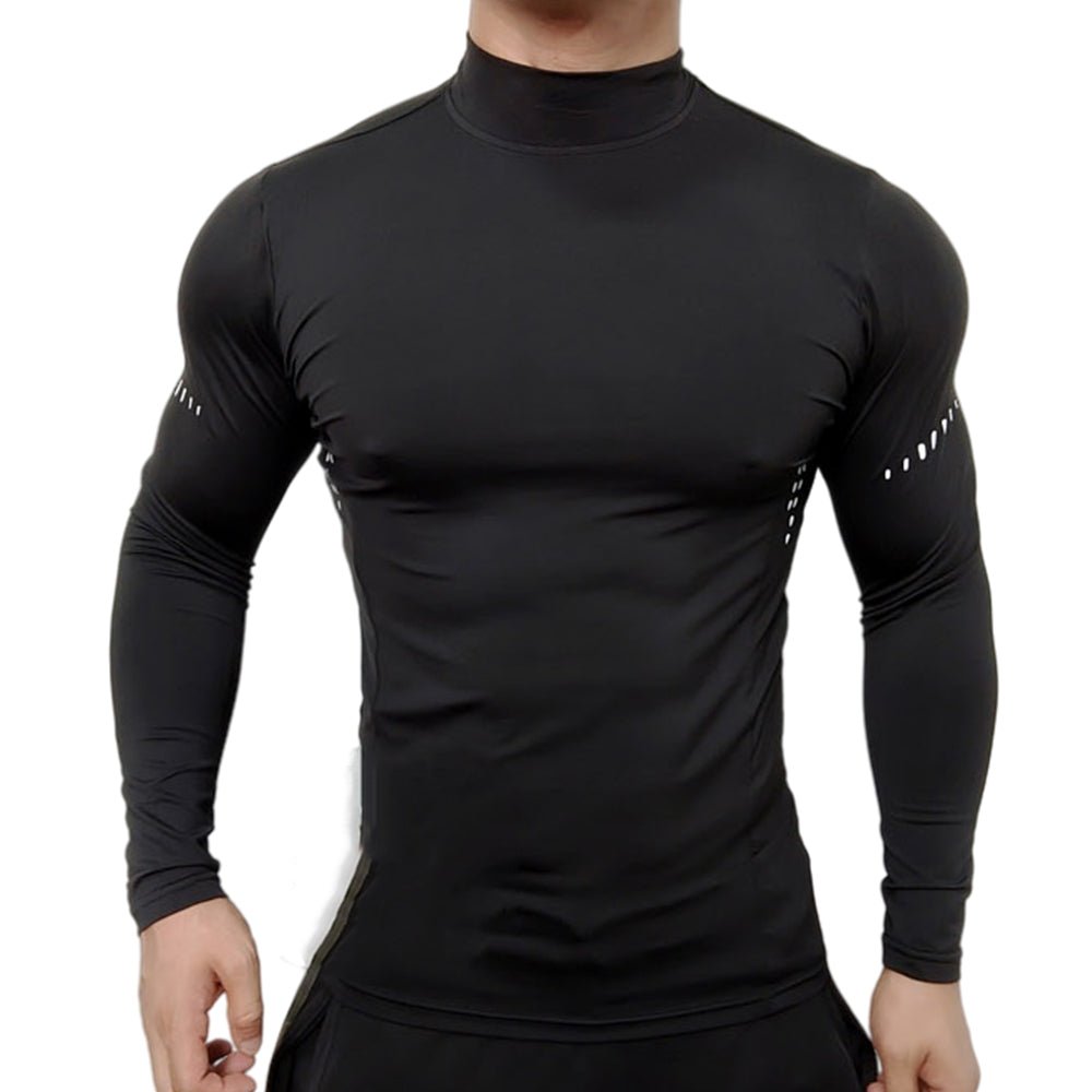 Koszulka kompresyjna z długim rękawem Ironfit Turtle Neck - Ironfit PL