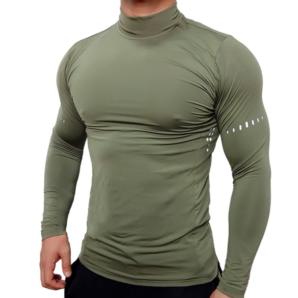 Koszulka kompresyjna z długim rękawem Ironfit Turtle Neck - Ironfit PL