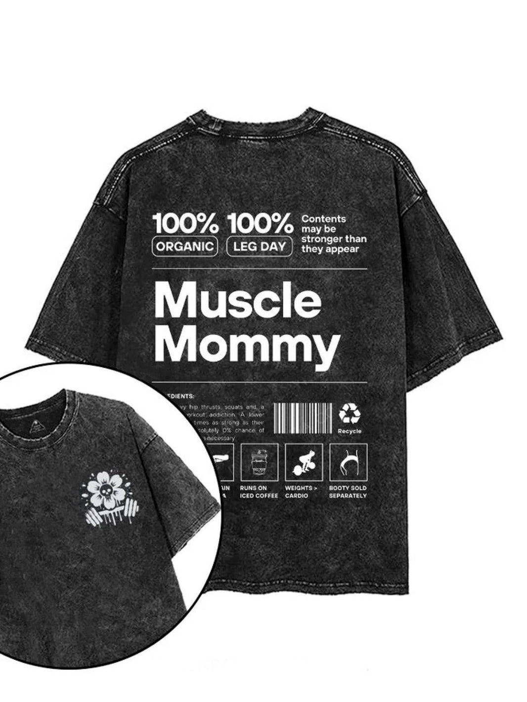 KOSZULKA MUSCLE MOMMY GYM - Ironfit PL