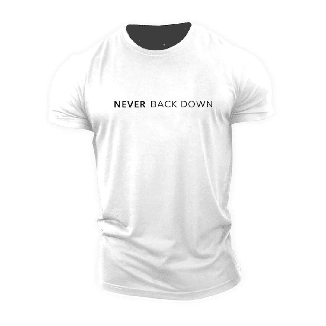 Koszulka Never Back Down - Ironfit PL