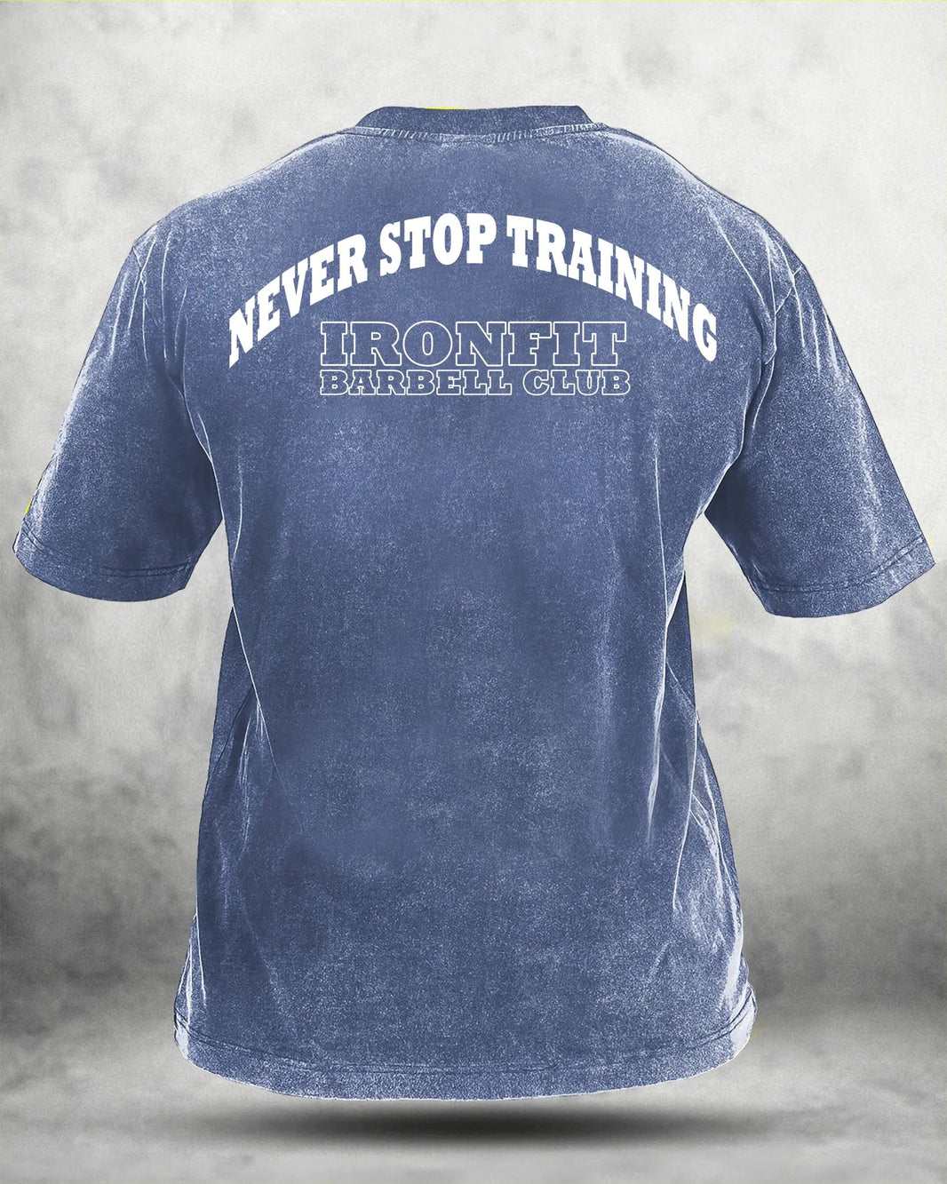 KOSZULKA NEVER STOP TRAINING WASHED - Ironfit PL