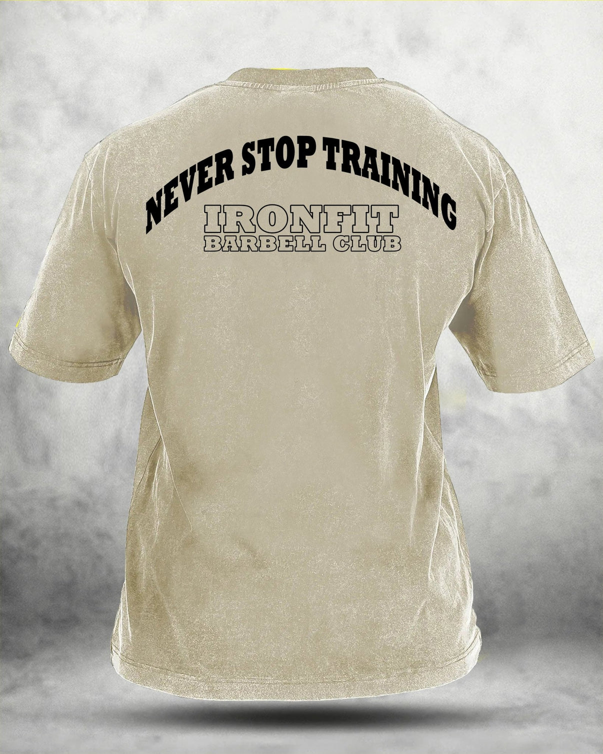 KOSZULKA NEVER STOP TRAINING WASHED - Ironfit PL