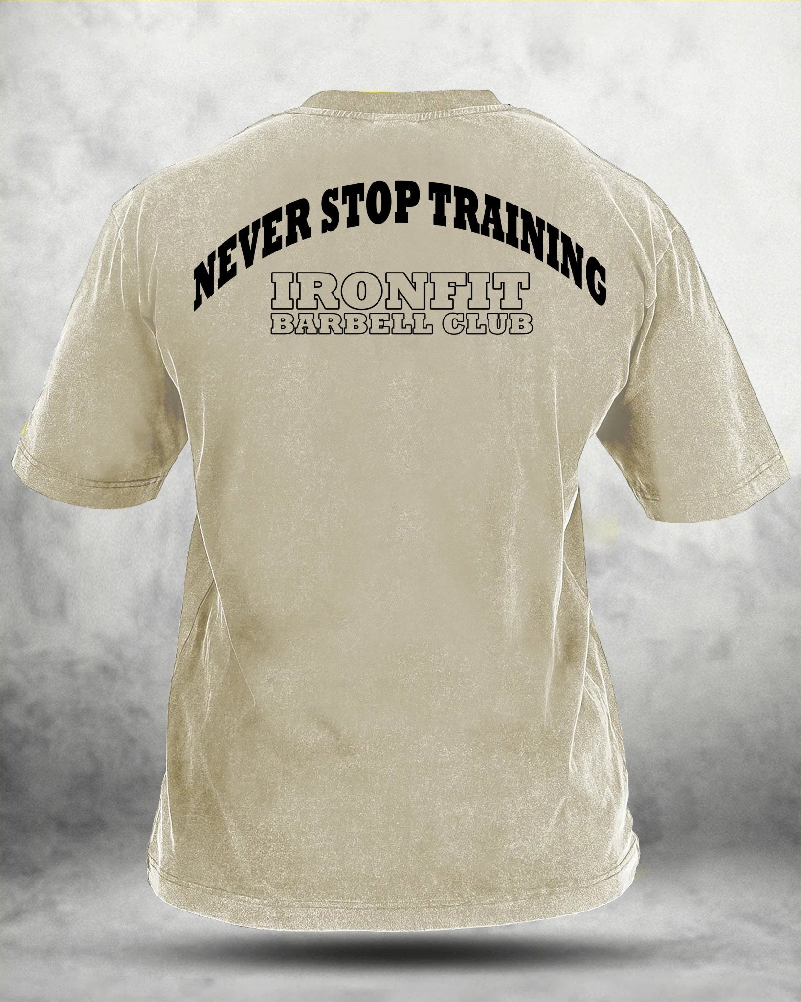 KOSZULKA NEVER STOP TRAINING WASHED - Ironfit PL
