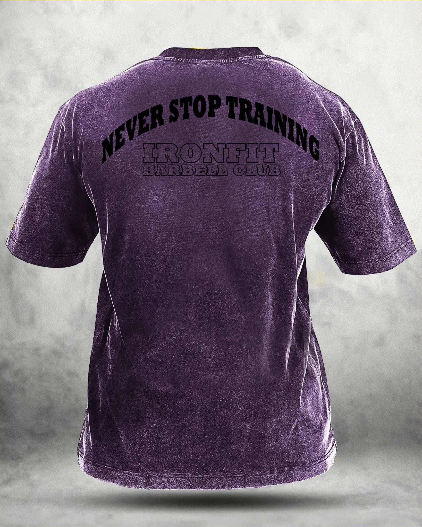 KOSZULKA NEVER STOP TRAINING WASHED - Ironfit PL