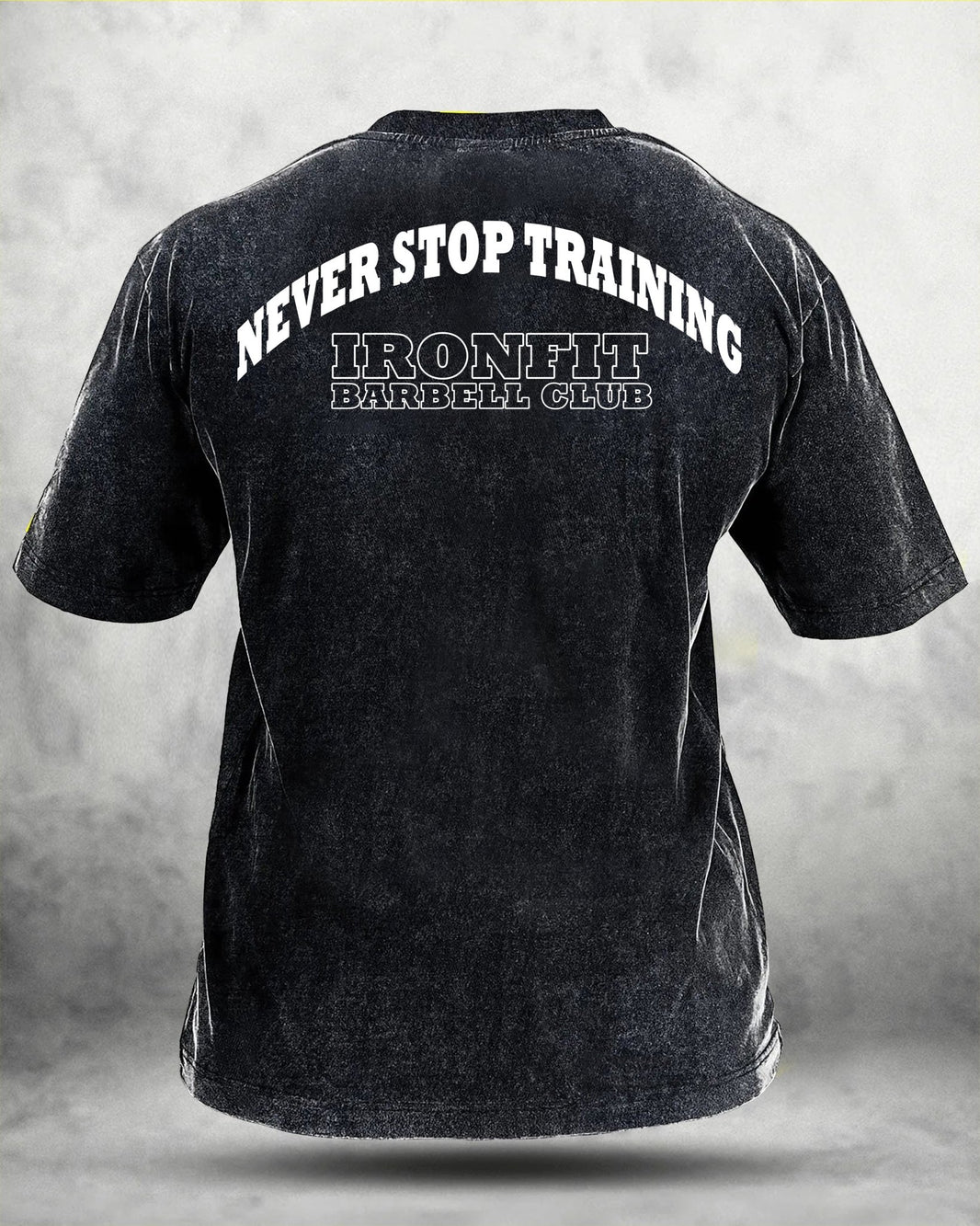 KOSZULKA NEVER STOP TRAINING WASHED - Ironfit PL