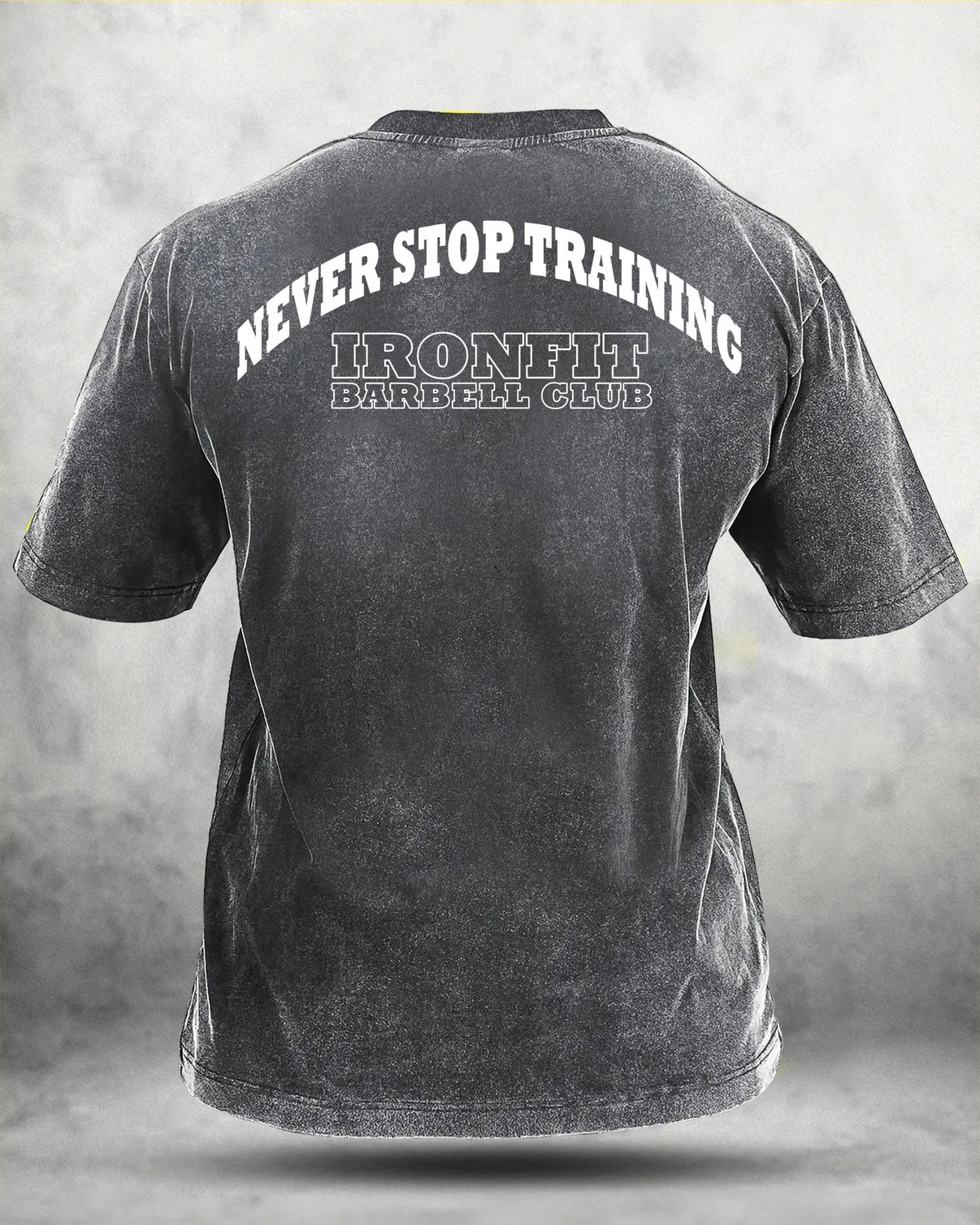 KOSZULKA NEVER STOP TRAINING WASHED - Ironfit PL