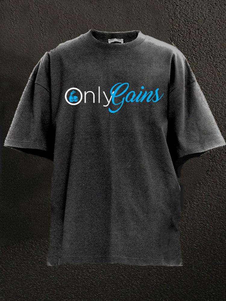 Koszulka Only Gains Washed - Ironfit PL