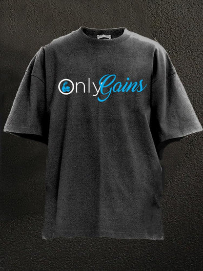 Koszulka Only Gains Washed - Ironfit PL