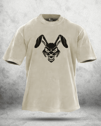 KOSZULKA RABBIT RED EYE WASHED - Ironfit PL