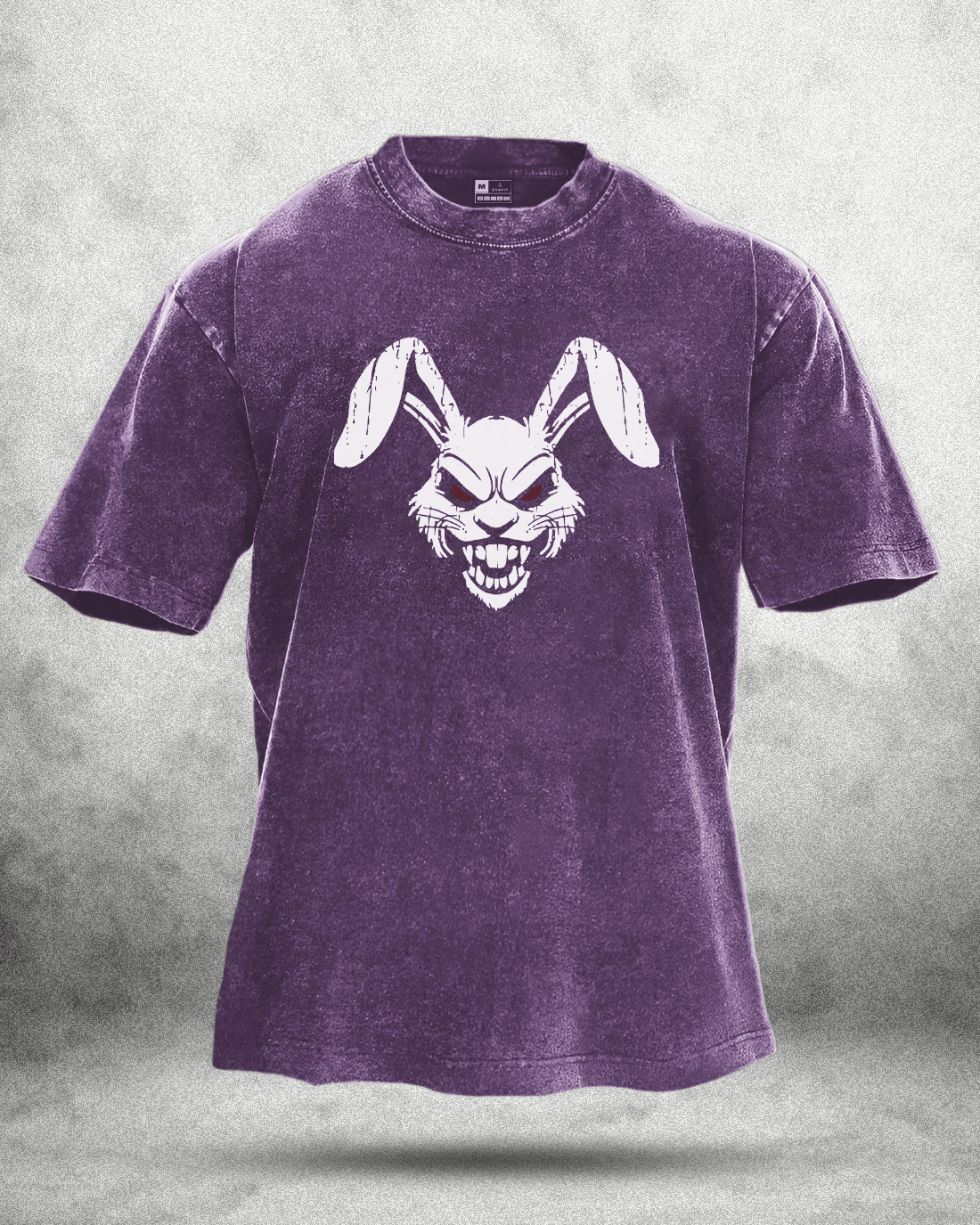 KOSZULKA RABBIT RED EYE WASHED - Ironfit PL