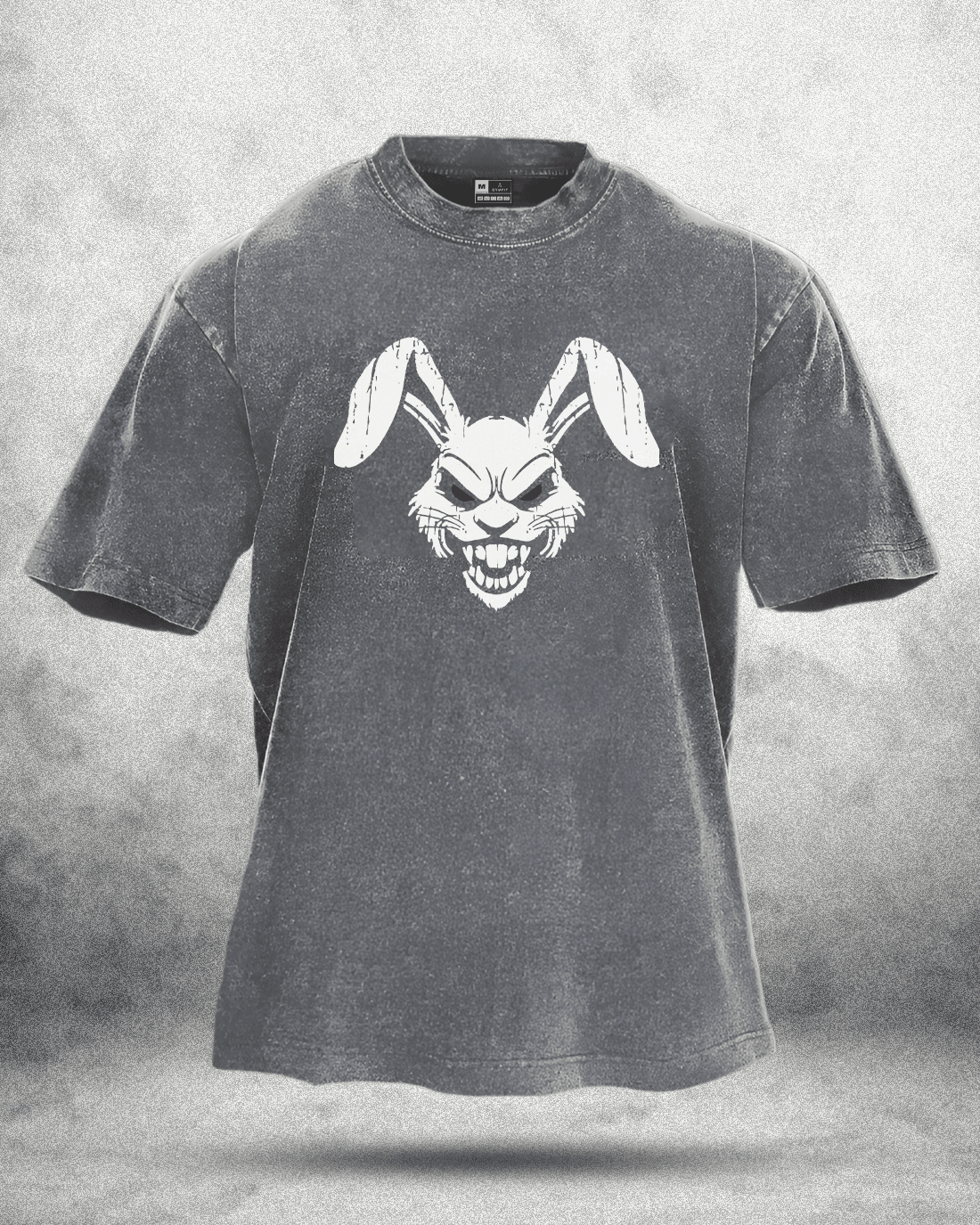 KOSZULKA RABBIT RED EYE WASHED - Ironfit PL