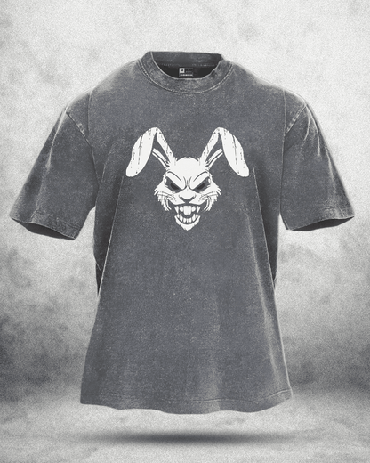 KOSZULKA RABBIT RED EYE WASHED - Ironfit PL