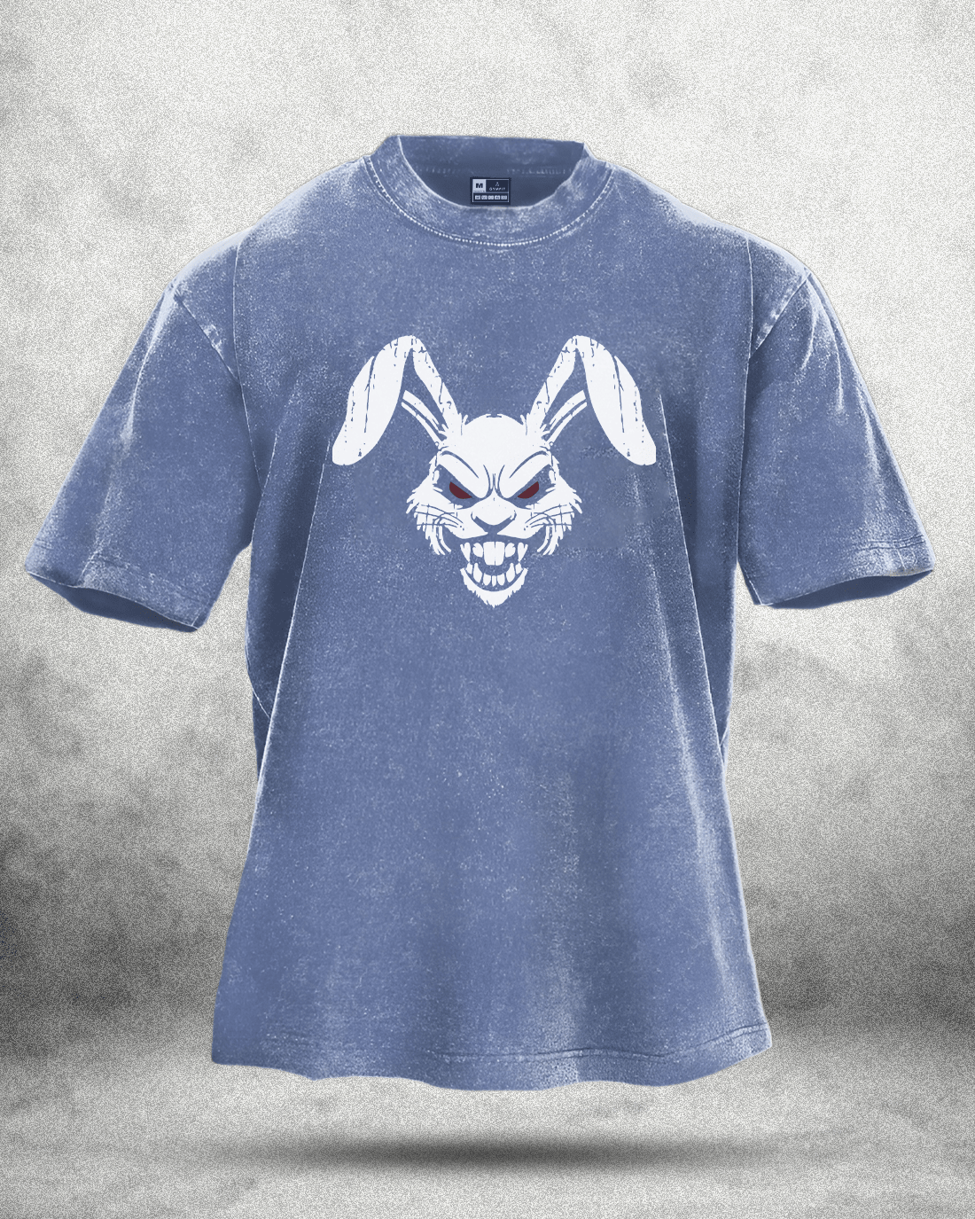 KOSZULKA RABBIT RED EYE WASHED - Ironfit PL
