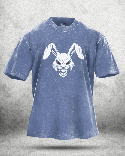 KOSZULKA RABBIT RED EYE WASHED - Ironfit PL