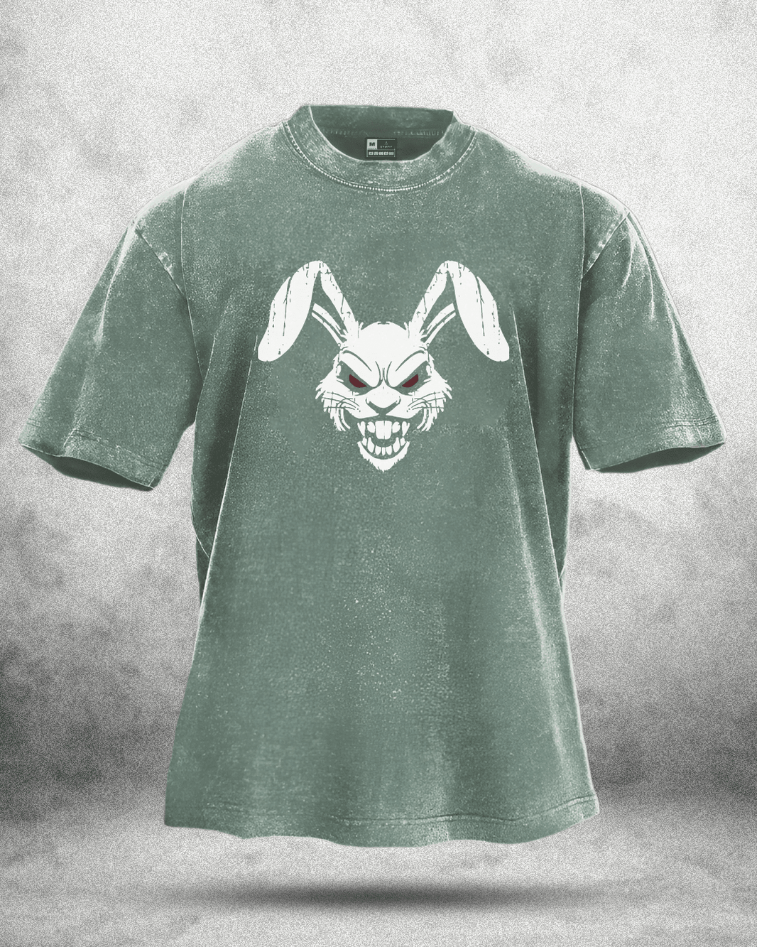 KOSZULKA RABBIT RED EYE WASHED - Ironfit PL