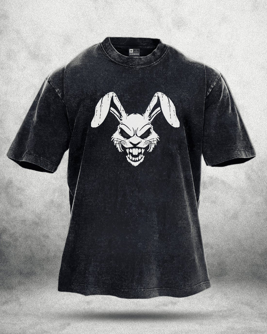 KOSZULKA RABBIT RED EYE WASHED - Ironfit PL