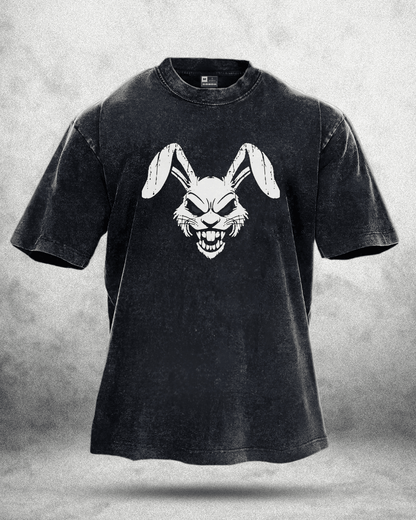 KOSZULKA RABBIT RED EYE WASHED - Ironfit PL
