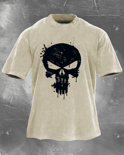 KOSZULKA SKULL CRUSHER WASHED - Ironfit PL